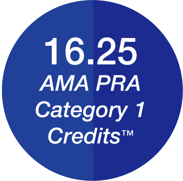 16.25 AMA PRA Category 1 Credits™